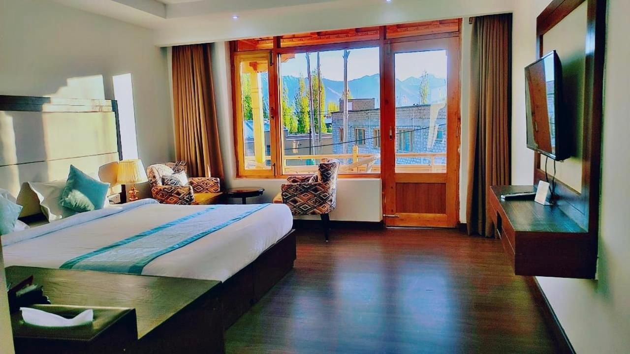 Lha-Zes Hotel Leh Ngoại thất bức ảnh